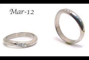 結婚指輪作品Mar-12